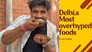 OVERHYPED FOOD OF DELHI 😱 [upl. by Syla]