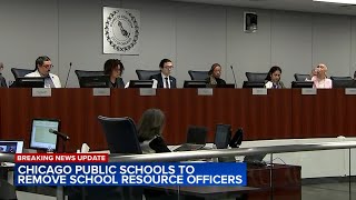 Chicago Board of Education votes to remove school resource police officers from CPS schools [upl. by Dat]