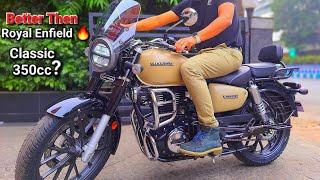 1ST Test Ride 🔥 2024 Honda CB350 DLX Base Model With Onroad Price amp Full Walkaround Detailed Review [upl. by Aihtekal]