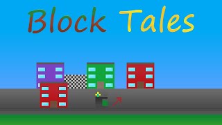 My First Time Speed running Live  Block Tales on Roblox [upl. by Ilehs]