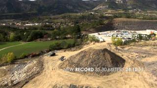 WORLD RECORD  MOTO TRIAL JUMP  ARTHUR COUTARD [upl. by Adiahs]