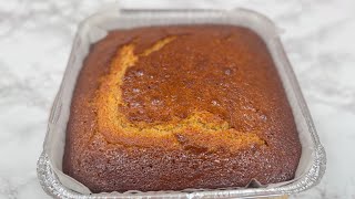 Moist Sponge Cake Recipe  Decadent Golden Syrup Cake [upl. by Ykceb]