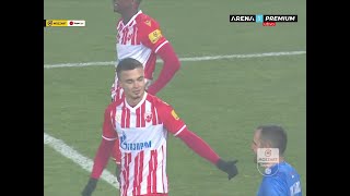 MOZZARTBET SUPERLIGA SRBIJE 18 kolo Crvena zvezda  Mladost Lučani 31  09122023 [upl. by Anes]