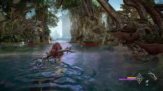 Horizon Forbidden West Underwater Gameplay [upl. by Borszcz]