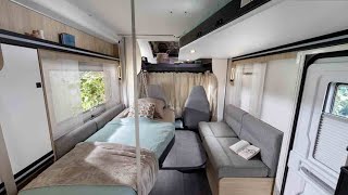 DESIGNHOTEL MITTENEINZELBETTEN 🟥 WOHNMOBIL für BANDSCHEIBENVORFÄLLE 2025 Chausson 630 First [upl. by Colley]