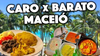 Caro VS Barato em Maceió  O que fazer em Maceió  Onde Comer em Maceió [upl. by Schild]