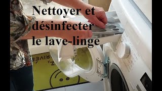 Finies les mauvaises odeurs du linge nettoyer la machine à laver [upl. by Sharpe]