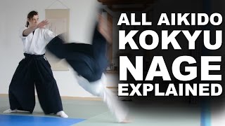 All Aikido Kokyu Nage Explained [upl. by Sidnal910]