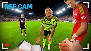 REF CAM  MLS AllStars vs Arsenal [upl. by Radbun]