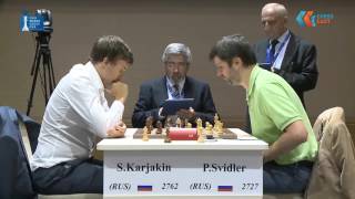 P Svidler  S Karjakin Blitz [upl. by Nickola]