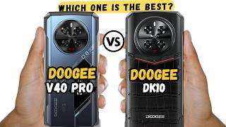 Doogee V40 Pro vs Doogee DK10  Full comparison 🔥 [upl. by Arahsak713]