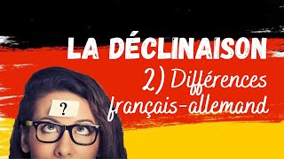 Les cas  Différences françaisallemand [upl. by Enait497]