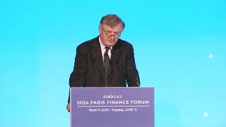 Introduction parby Augustin de ROMANET  Paris Finance Forum 2024 [upl. by Notnats]