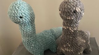 Brontosaurus by Zack amigurumi amigurumiaddict [upl. by Amerak]