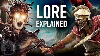 Assassins Creed Odyssey Lore And Greek Mythology Explained  The Leaderboard [upl. by Yhtomiht]