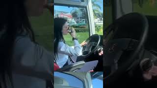 Girl bus drive heavy trending busdriverlifechennel driver viralvideo love youtubeshorts song [upl. by Caputo]