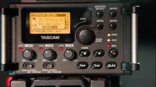 TASCAM DR60D Recorder for DSLR Filmmakers [upl. by Chessa]