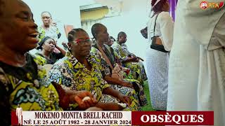 Obsèques de Brell Rachid MONITA MOKEMO [upl. by Ala506]