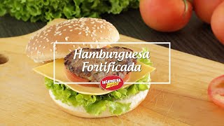 Hamburguesas hechas con Incaparina [upl. by Ardnikal539]