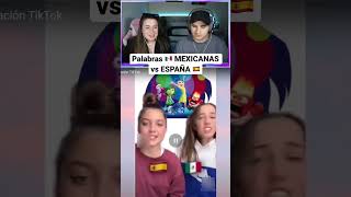 Españoles reaccionan a palabras mexicanas vs españolas 🇲🇽🇪🇸 [upl. by Robinia]