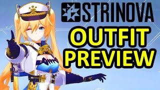 STRINOVA All Skin Outfit Preview CBT Calabiyau [upl. by Lina131]