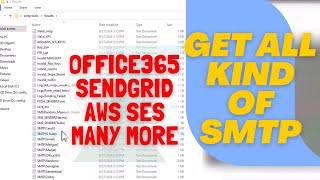 How To Get Aws Ses Office365 Gsuite Sendgrid amp All Kind Of SMTP [upl. by Kresic964]