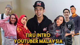 Tiru Intro Youtuber Malaysia  Alieff Tiru [upl. by Pearlstein]