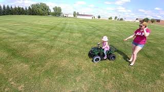 Go Bowen gobowen gobowen Sonora model electric ATV first ride [upl. by Doughman]