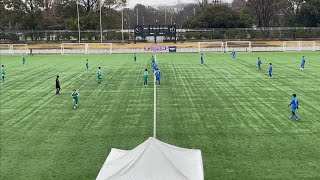 新宿シニアマエストロス40緑 前半 2024JFA第11回全日本Over40サッカー大会東京都予選会 2回戦 [upl. by Shirlee547]