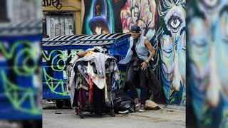 Exmodel Loni Willison seen dumpsterdiving amid addiction battle [upl. by Nesto52]