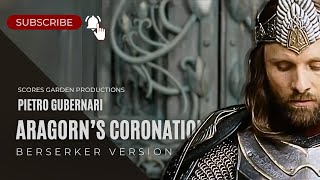 Aragorns Coronation Berserker Version ⁓ Oath of Elendil ⁓ LYRICS VIDEO 4K ENG SUBS [upl. by Chris]