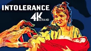 DW Griffith Classic  Intolerance 🎬 4k Colorized Full Movie  Drama History  1916 党同伐异 [upl. by Anitap425]