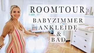 ROOMTOUR Babyzimmer Ankleide amp Bad VORHERNACHHER  Baby FASHION HAUL Unboxing [upl. by Peters]