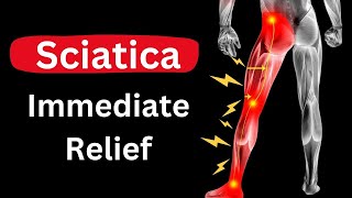 Fast  Lasting Sciatica Relief  ‘Slipped Disc”  Piriformis Syndrome [upl. by Rogerg]