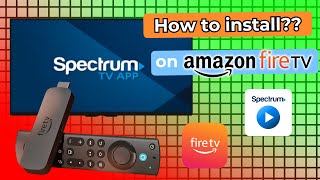 How to Get Spectrum TV App On Firestick  How to download spectrum tv app on firestick 4k [upl. by Nicolais]