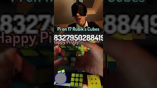 Happy Pi Day 3x3 Rubiks Cube OLL Algorithm  100 Digits rubikscube [upl. by Penoyer]