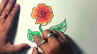 How to Draw Flowers [upl. by Dre]