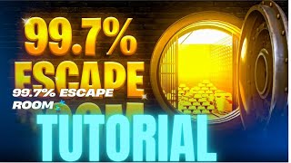 997 Escape Room All Levels Fortnite Tutorial [upl. by Russ50]