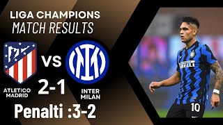 Highlights of Atletico Madrid vs Inter Milan match results Match Recap [upl. by Ribaj]