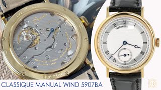 Breguet Classique Manual Wind Yellow Gold 5907BA12984 [upl. by Longawa]