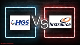 Hinduja Global Solutions Vs Firstsource Solutions – Stock Analysis [upl. by Nellak]