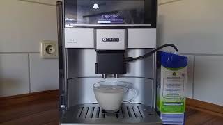 Siemens EQ6 series 300  one year old  Cappuccino  one Touch [upl. by Cher323]