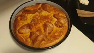 Kljukuša s piščancem  recept Kvrguša Chicken pie recepie [upl. by Bega]