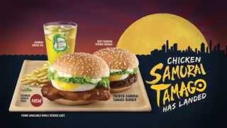 Chicken Samurai Tamago Burger 15s TVC [upl. by Meunier773]