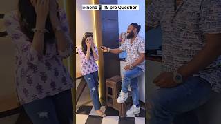 iPhone 15 ke liye ladki se kya puch liya 😜☺️  manish bhaiya shorts JJCommunication [upl. by Sal]