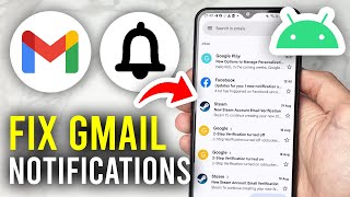 How To Fix Gmail Notifications Not Working On Android  Full Guide [upl. by Ardnahcal]