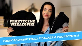 Jak przygotować się do dalekiej podróży 🎒  Podróże tylko z bagażem podręcznym  Podróże z książką 📚 [upl. by Uhsoj]