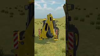 JCB Backhoe Loader Driving  Bus Simulator Indonesia Android Mobile Gameplay SAHE Gaming Brand [upl. by Kantor]