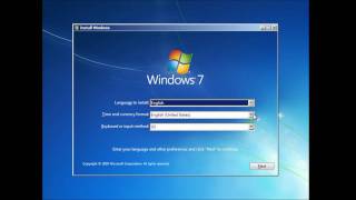 Formatting and Clean Install of Windows 7 [upl. by Torr]