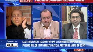 The Newshour Debate Communal violence bill debate  Part 3 5th Dec 2013 [upl. by Fee956]